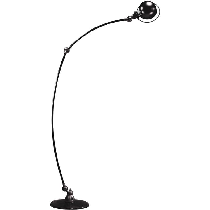 Jieldé Loft C1260 boogvloerlamp, zwart