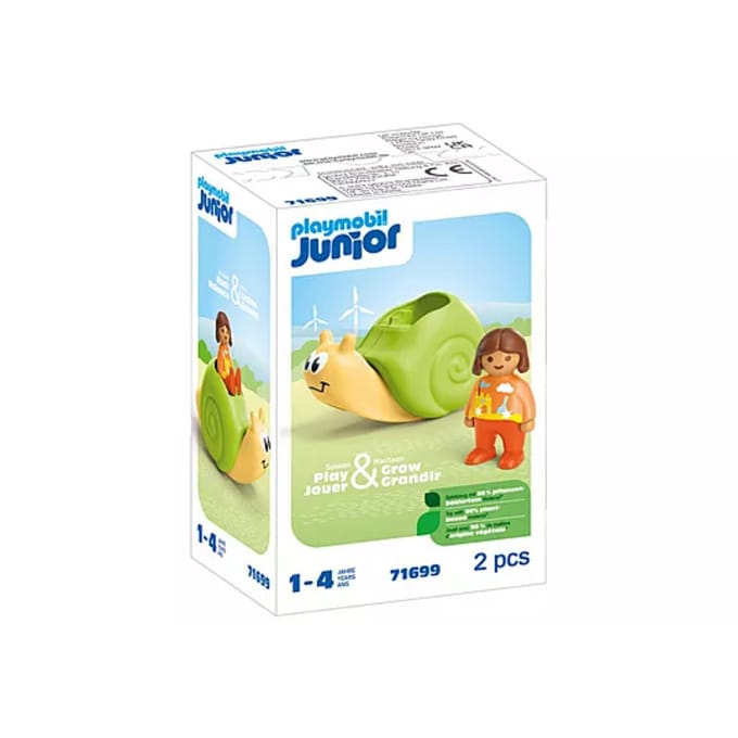 PLAYMOBIL Junior Schommelende slak - 71699