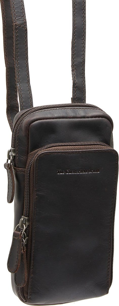 The Chesterfield Brand Valdes - Leren telefoontasje - Bruin