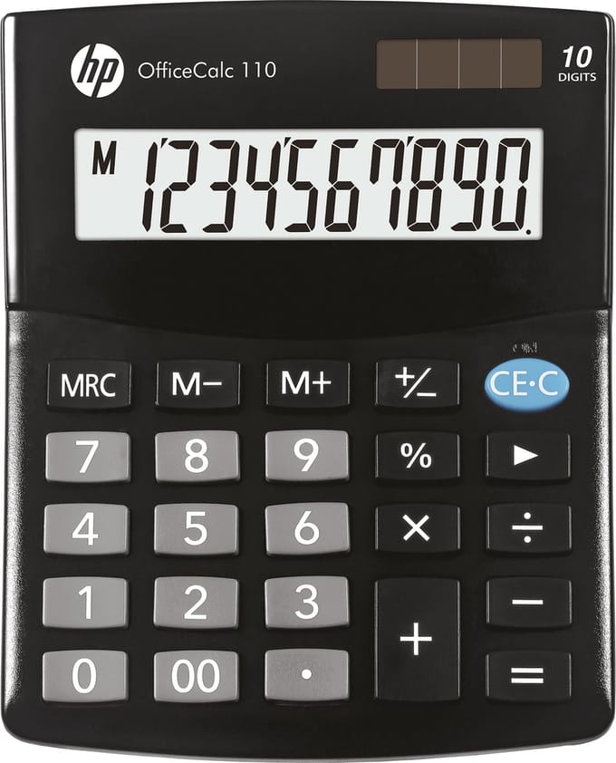 HP rekenmachine - OfficeCalc 110 - bureaurekenmachine - HP-OC110-INT
