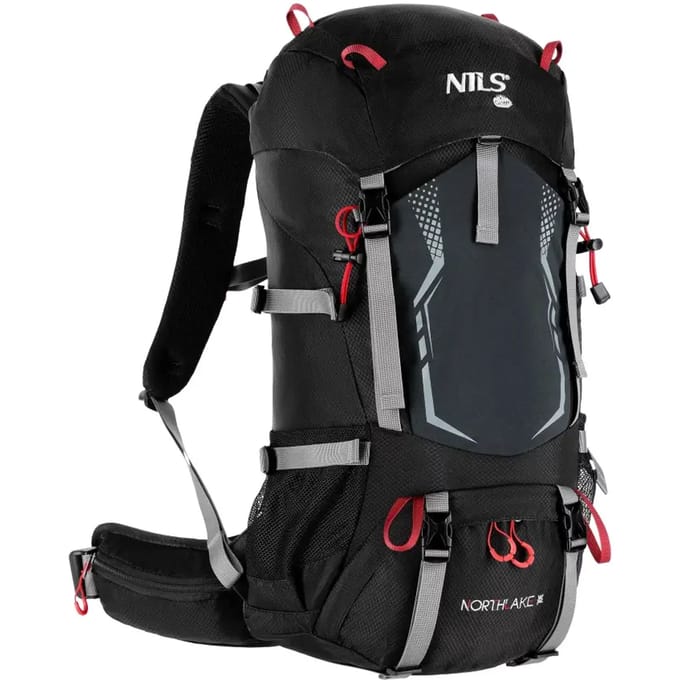 NILS Camp Northlake Rugzak - Zwart - 30L + 10L