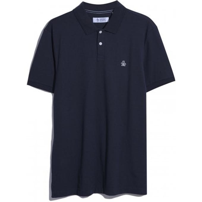 Zwarte polo van het merk Penguin by munsingwear maat L