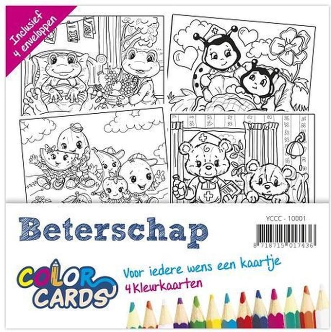 Color Cards 1 - Yvonne Creations - Beterschap