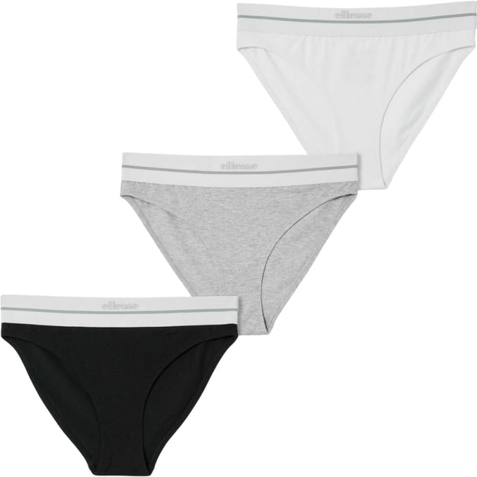 Ellesse Dames Solofra Onderbroeken (Verpakking van 3) (Multikleur)