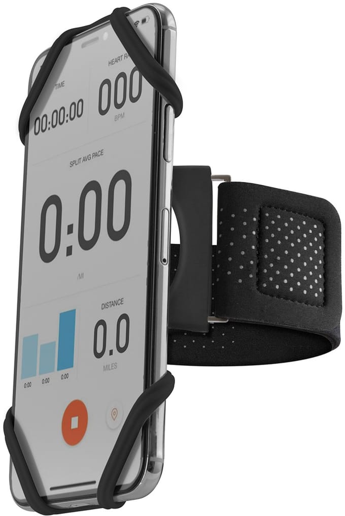 Bone Hardlooparmband Run Tie Connect Kit-G Telefoonhouder Sportarmband