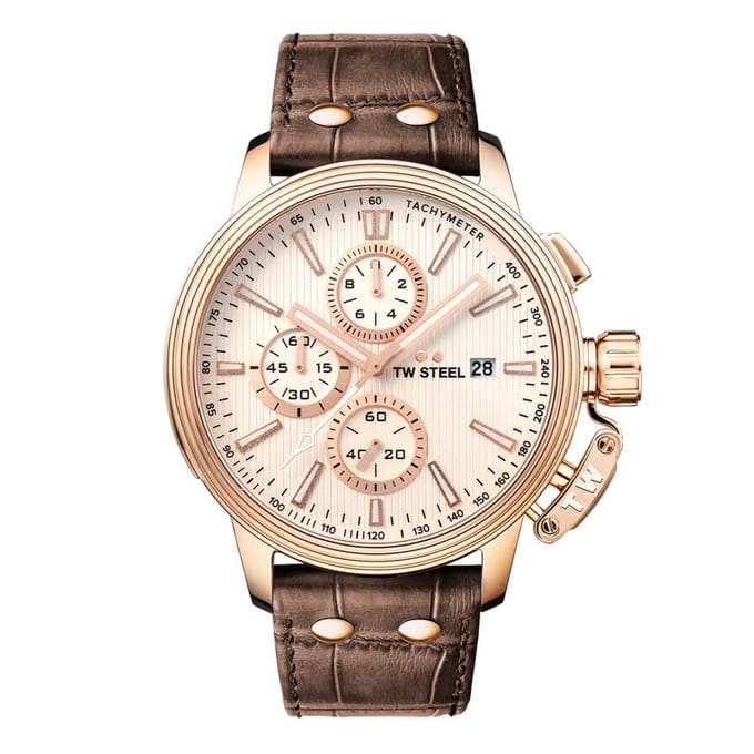 TW Steel CE7014 CEO Adesso Heren Horloge 48mm 10 ATM