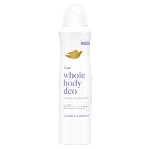 Dove Lavender & Chamomile Whole Body Deodorant Spray – 150 ml