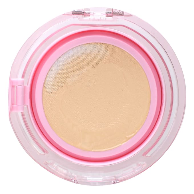 Amuse, Dew Power Vegan Cushion, SPF 50+ PA++++, 02 Healthy, 15g (0.52oz) white