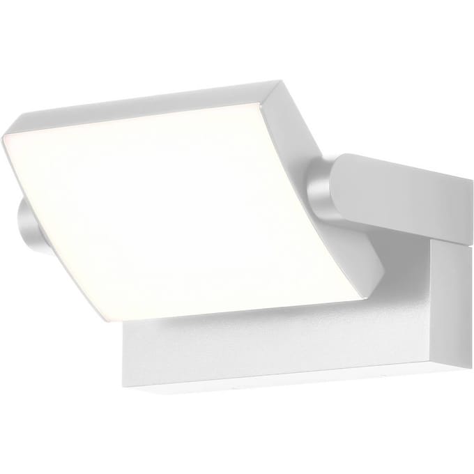 LED wandlamp CMD 9110, wit, breedte 21 cm, metaal, IP54