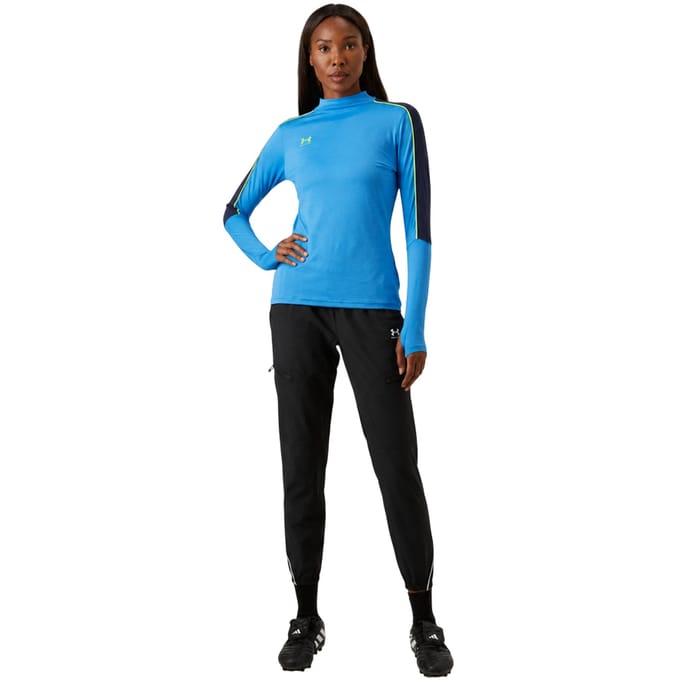 Under Armour Challenger nauwsluitend onderhemd voor dames (Atlantis)