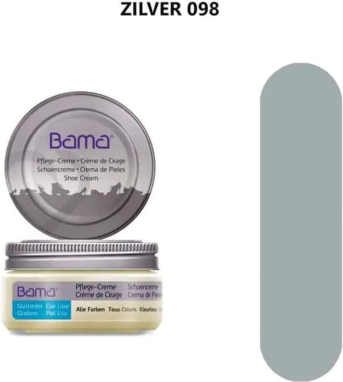 Bama Schoencreme - Zilver - 50ml