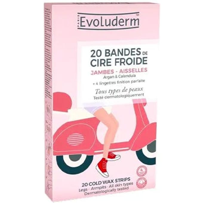 Evoluderm Cold Wax Strips 20 st