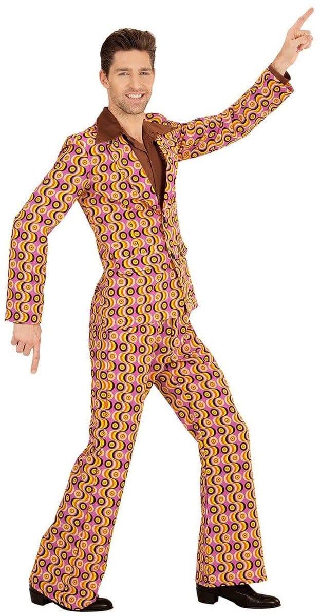 Jaren 70 kostuum groovy