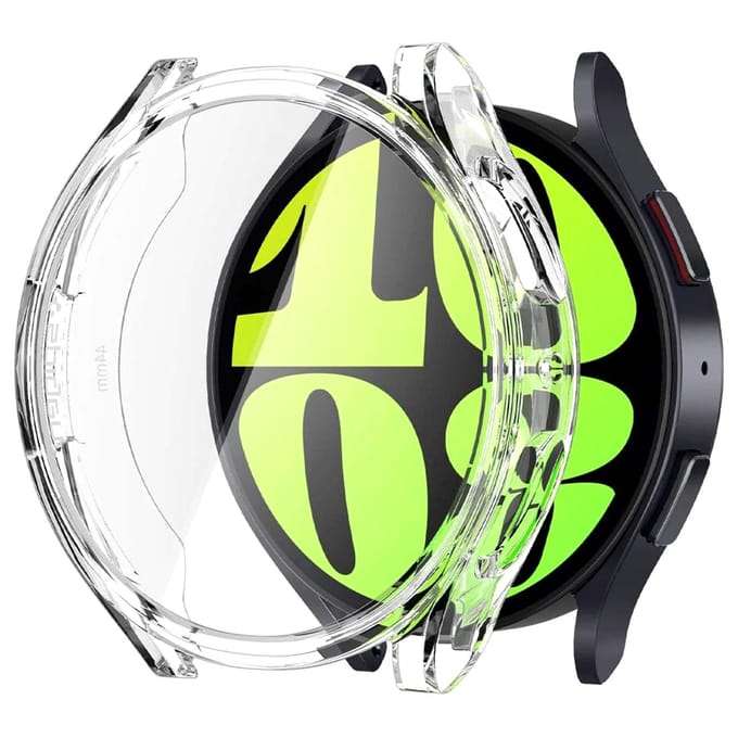 Spigen Ultra Hybrid Case voor de Samsung Galaxy Watch 6 - 44 mm - Crystal Clear