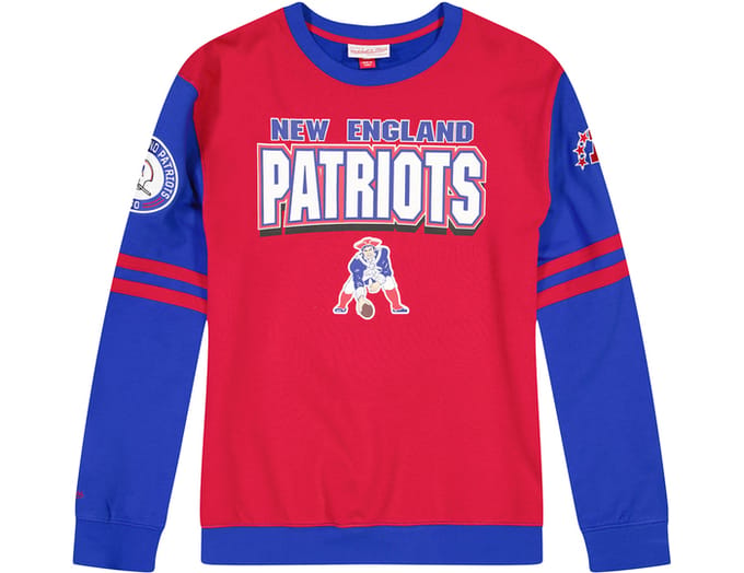 Mitchell And Ness NFL Nep All Over Sweatshirt Rood