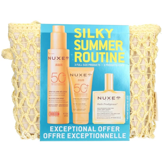 Nuxe Trousse Sun Summer Silky Routine 3 Prod.