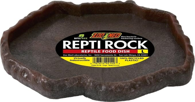 Zoo Med Repti Rock Food Dish Large