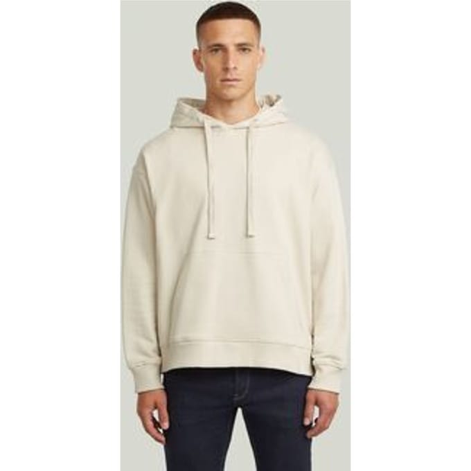 Capuchon sweaters G-Star Raw D29293-D395 GS-01 REL HDD-1603 WHITEBAIT