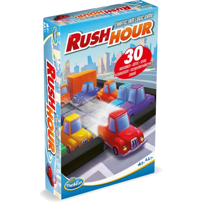 Ravensburger Rush Hour Bring Along Game pocketspel Bord- & kaartspellen Bordspellen Gezelschapspellen Gezelschapsspellen