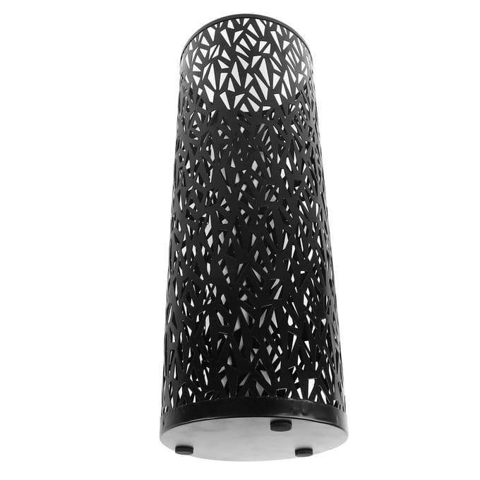 Paraplubak Rek voor Entree Metaal Hol Vrijstaand Rond Parapluhouder Organizer Bak Small wit