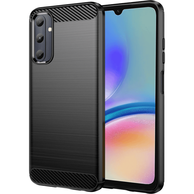 CaseBody Samsung Galaxy A05s Schokbestendig Hoesje Zwart