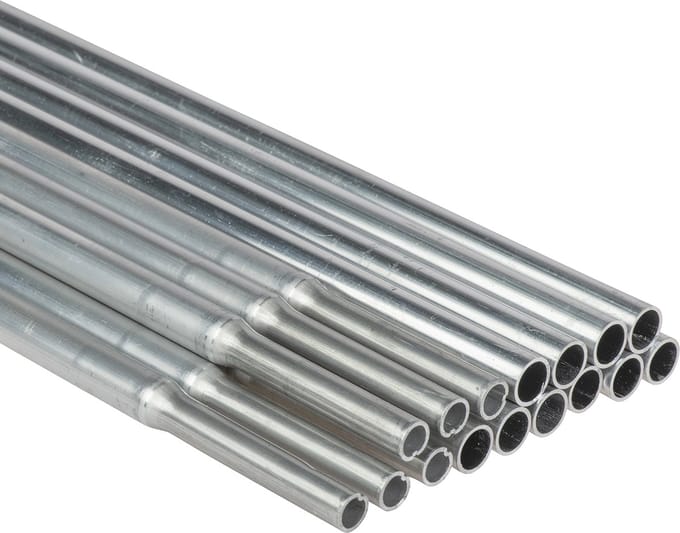 Aluminium buizenset harmonicadoek 370x370 cm
