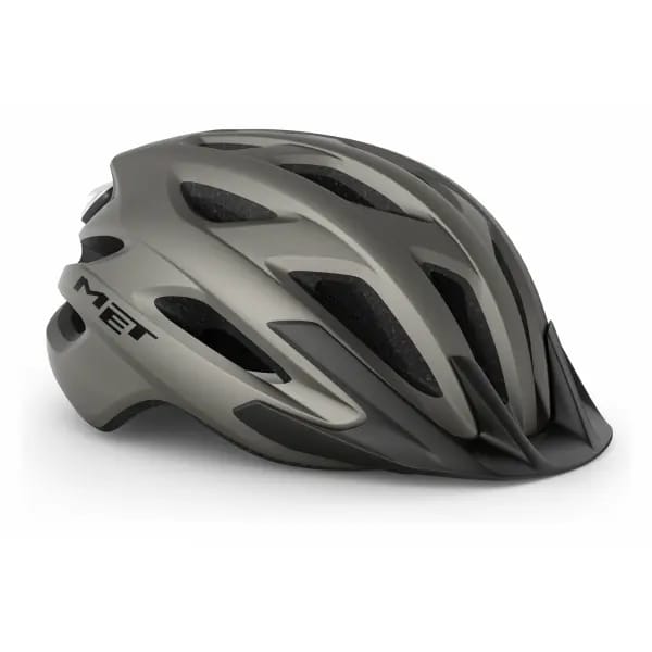MET Crossover MIPS Fietshelm Mannen & Vrouwen - Stadsfietshelm Volwassenen - Maat XL - Titanium Matt
