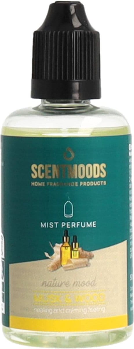 Scentmoods Musk & Wood geurolie voor diffuser - 50ml