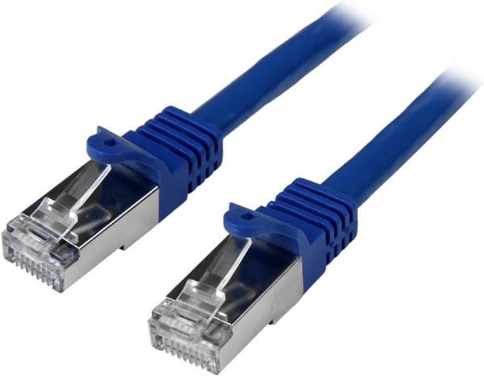 StarTech.com 1m Blue Cat6 / Cat 6 Shielded (SFTP) Patch Cable 1 m - patchkabel - 1 m - blå - Blauw - 1m