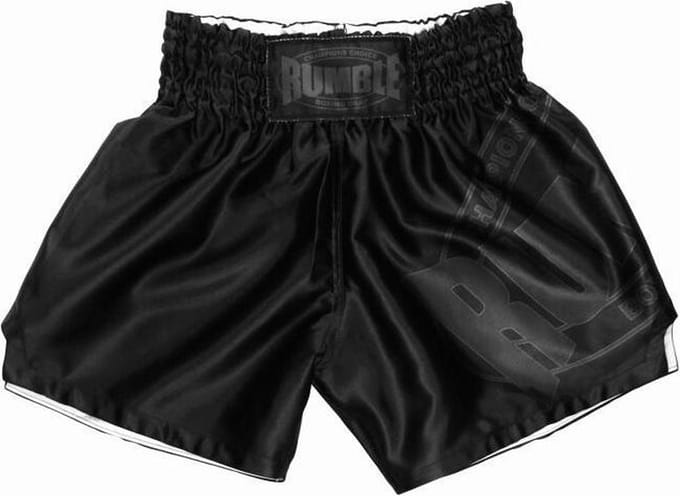 Rumble Kickboks Broekje RS-76 M Zwart-Zwart