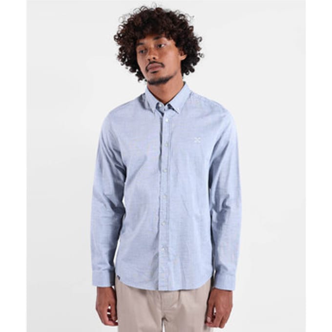 Overhemd Lange Mouw Oxbow Overhemd met lange mouwen OXFORD