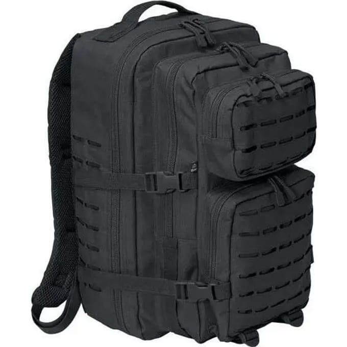 Brandit Rugtas - US Cooper Lasercut Large Backpack black - zwart