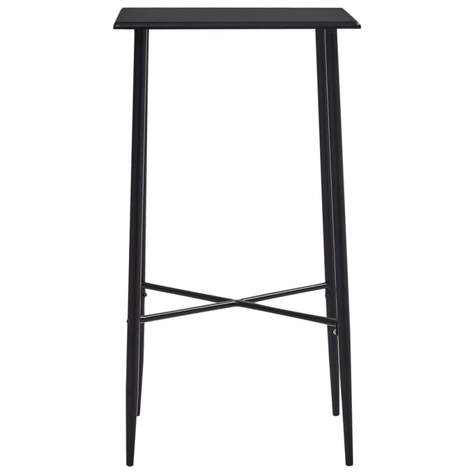 vidaXL - 3-delige - Barset - stof - donkergrijs