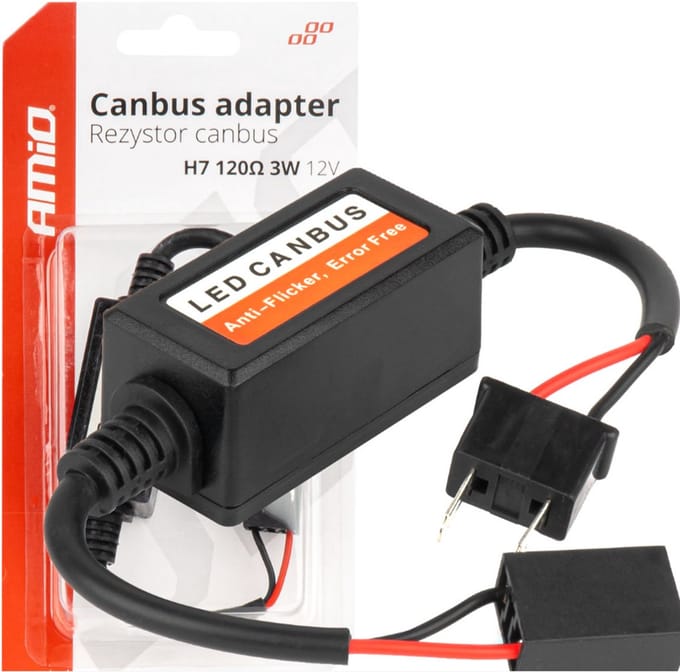 CANBUS-weerstand H7 – 120Ohm – 3W – voor LED-upgrade