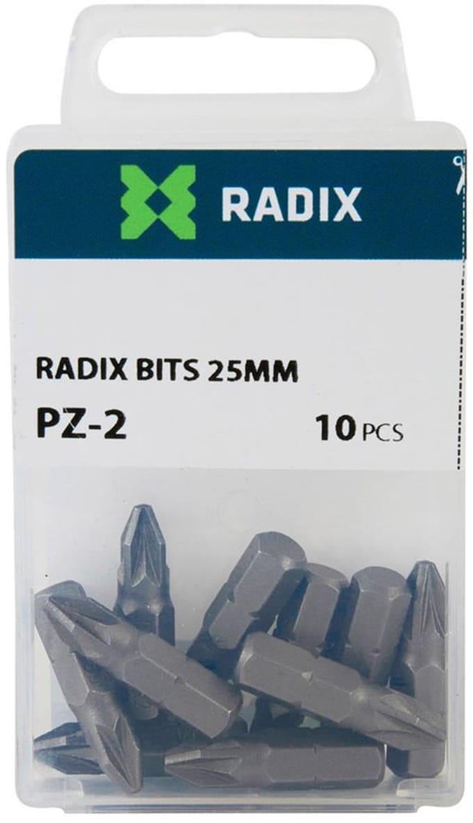 Radix - Schroefbit PZ2 (10 stuks)