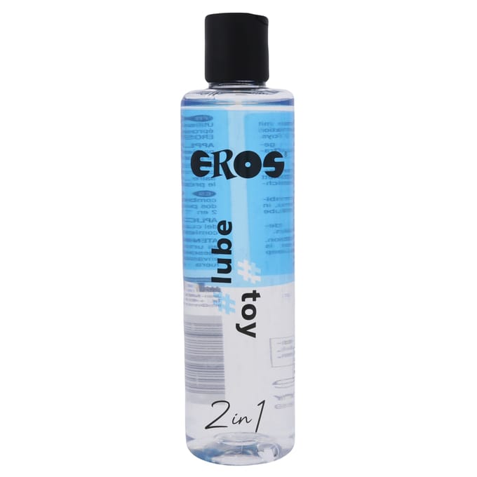 Eros 2-in-1 lube en toy Glijmiddel op Waterbasis - 250ml