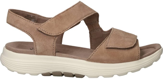 Gabor Rollingsoft Sandalen - Dames - Taupe - Maat:38