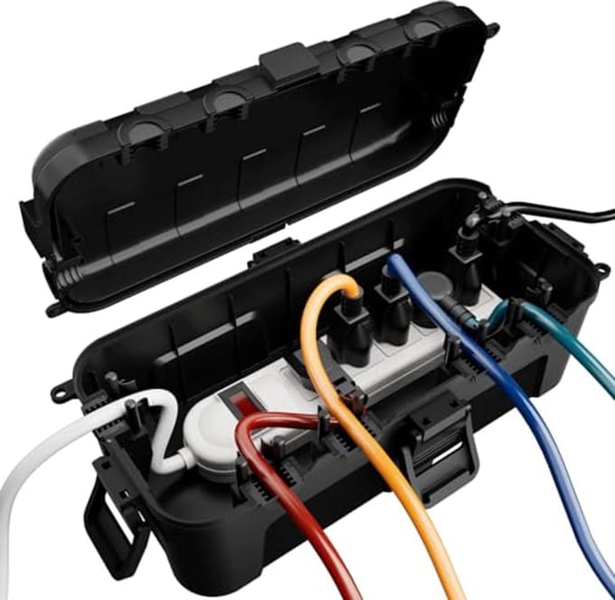 Medium Waterdichte Elektrische Doos voor Buiten - 31,5 x 15,5 x 9,9 cm