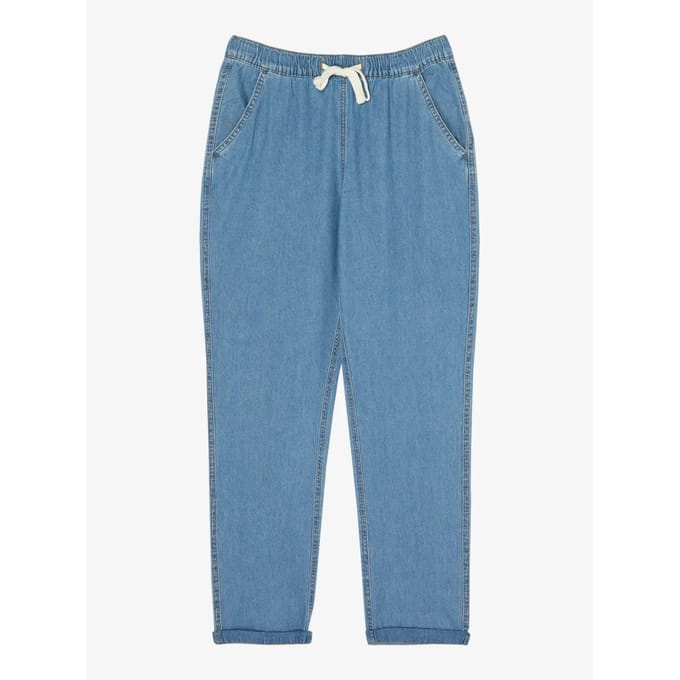Roxy Slow Swell Regular Spijkerbroek Blauw L Vrouw