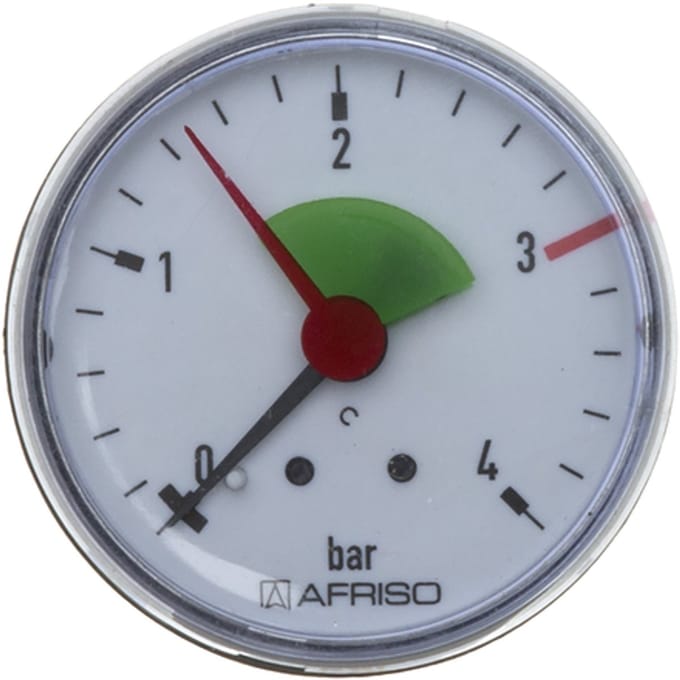 BRÖTJE Manometer uit SIS-BOB, 7311331