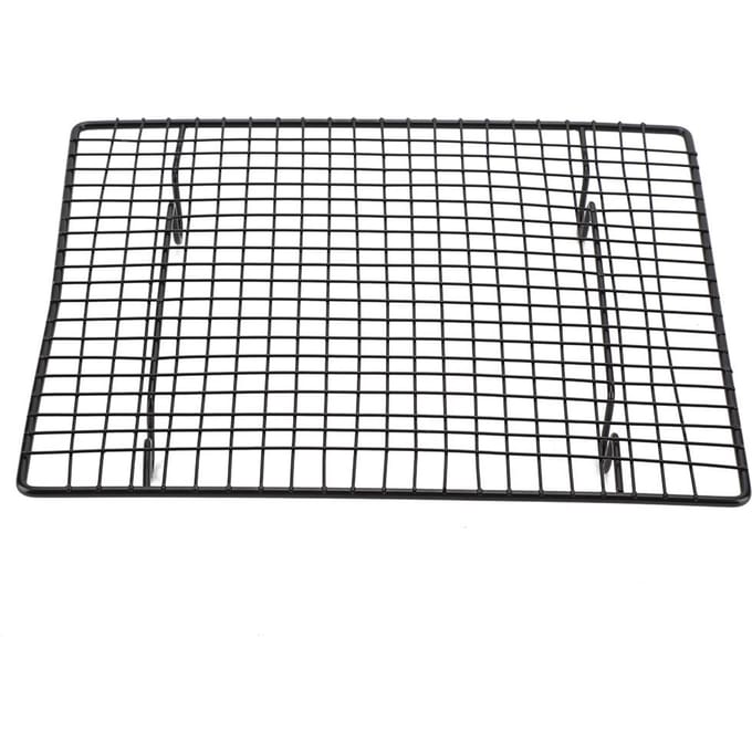 RVS Koel- en Bakrooster Anti-aanbak Kookgrillplaat Voor Koekjes / Cake / Brood gray