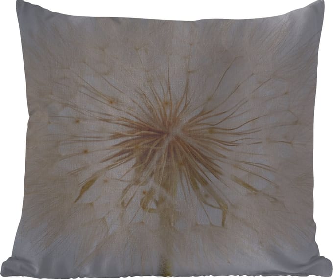Sierkussen Buiten - Bloemen - Paardenbloem - Design - 60x60 cm - Weerbestendig