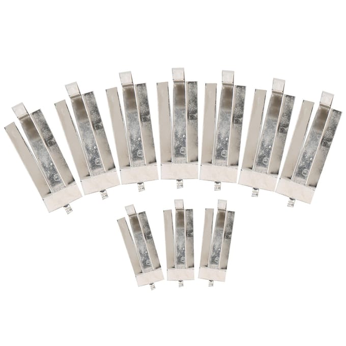 10 Pièces Clips de Fixation de Plateforme en Verre pour Lit Chauffant Pince en Acier Inoxydable Accessoires pour Imprimante 3D white