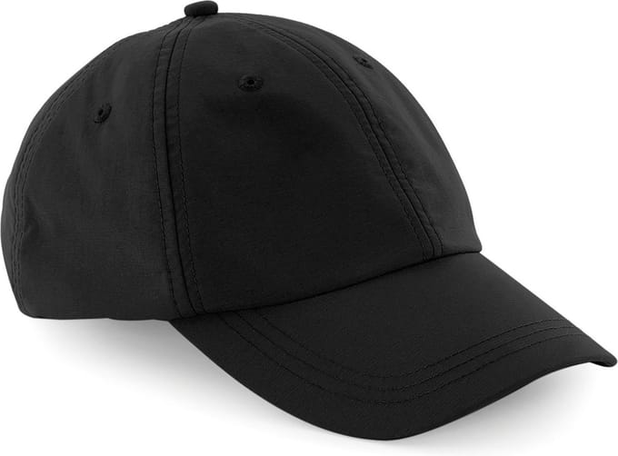Beechfield Outdoor 6 Panel Cap B187 - Black - One size
