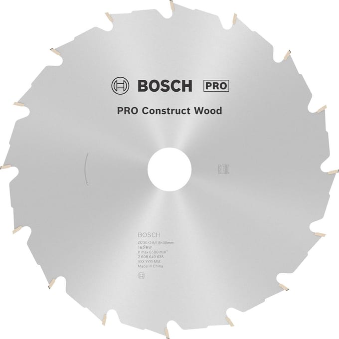 CIRKZB CONSTR. WOOD 230X30X2,8 16T FWF