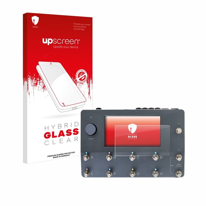 upscreen - Screenprotector voor Neural DSP Quad Cortex - Folie Beschermfolie Beschermglas transparant