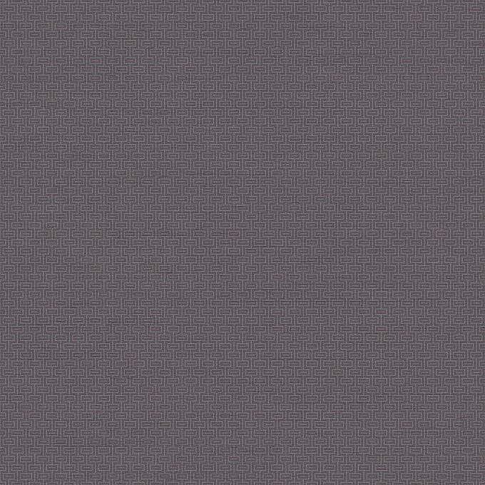 Dutch Wallcoverings - Grace Greek key plain black - vliesbehang - 10m x 53cm - GR322506