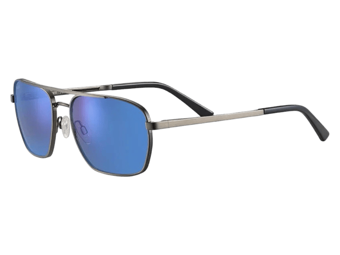 Serengeti Ansel - SS600004 - Shiny Gunmetal - Mineral Polarized Blue
