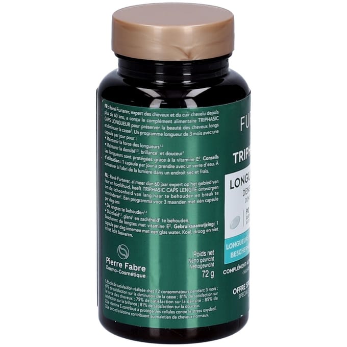 René Furterer Triphasic Caps Longueur 90 Capsules