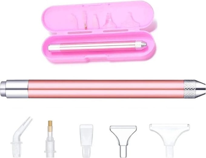 Finnacle - Diamond Painting Premium Pen Verlicht - 5 opzetstukken - Knutselen
